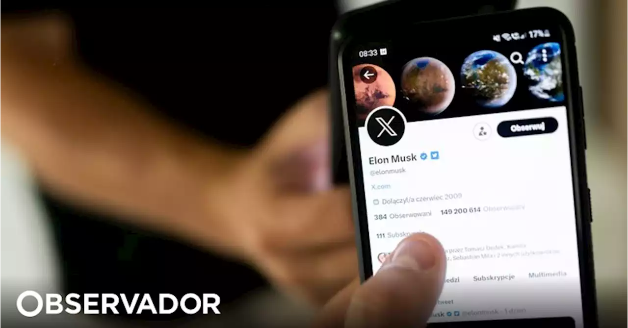 Do pássaro azul ao X. Elon Musk altera oficialmente nome e logótipo do Twitter