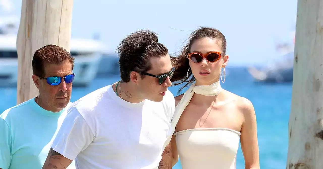 Brooklyn and Nicola Peltz do their best Posh and Becks impression in St Tropez