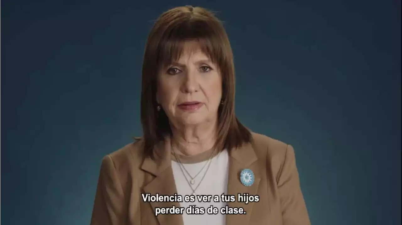 'Los ñoquis de La Cámpora': el nuevo spot de Patricia Bullrich con críticas a Sergio Massa