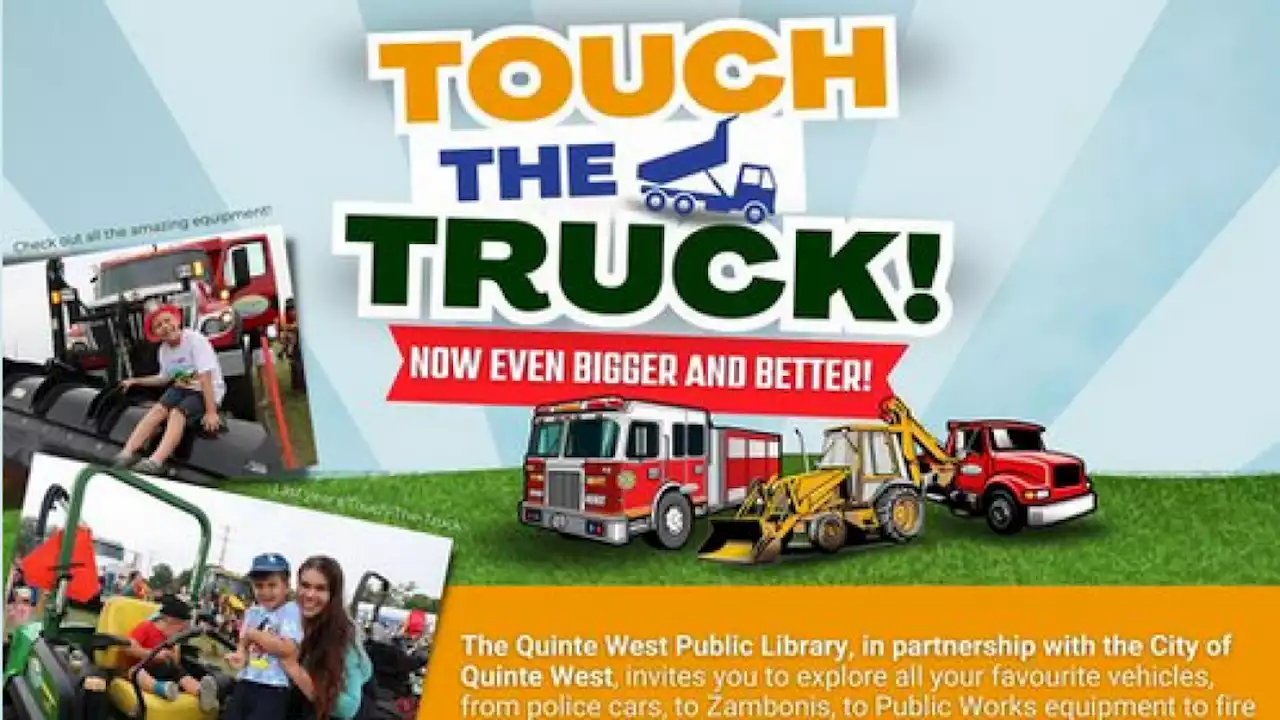 Touch the Truck returns on Wednesday