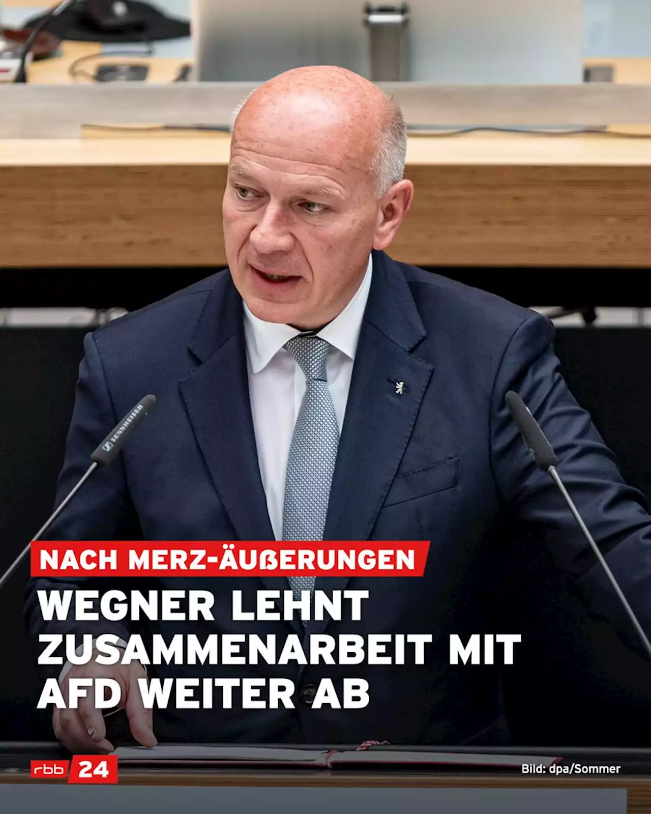 Wegner und Redmann distanzieren sich von Merz-Äußerungen zur AfD