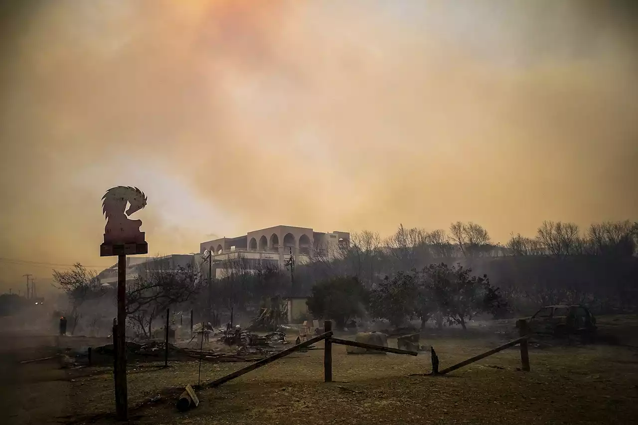 Incendies en Grèce : 'L'objectif était de sauver la famille', témoignent des rapatriés français