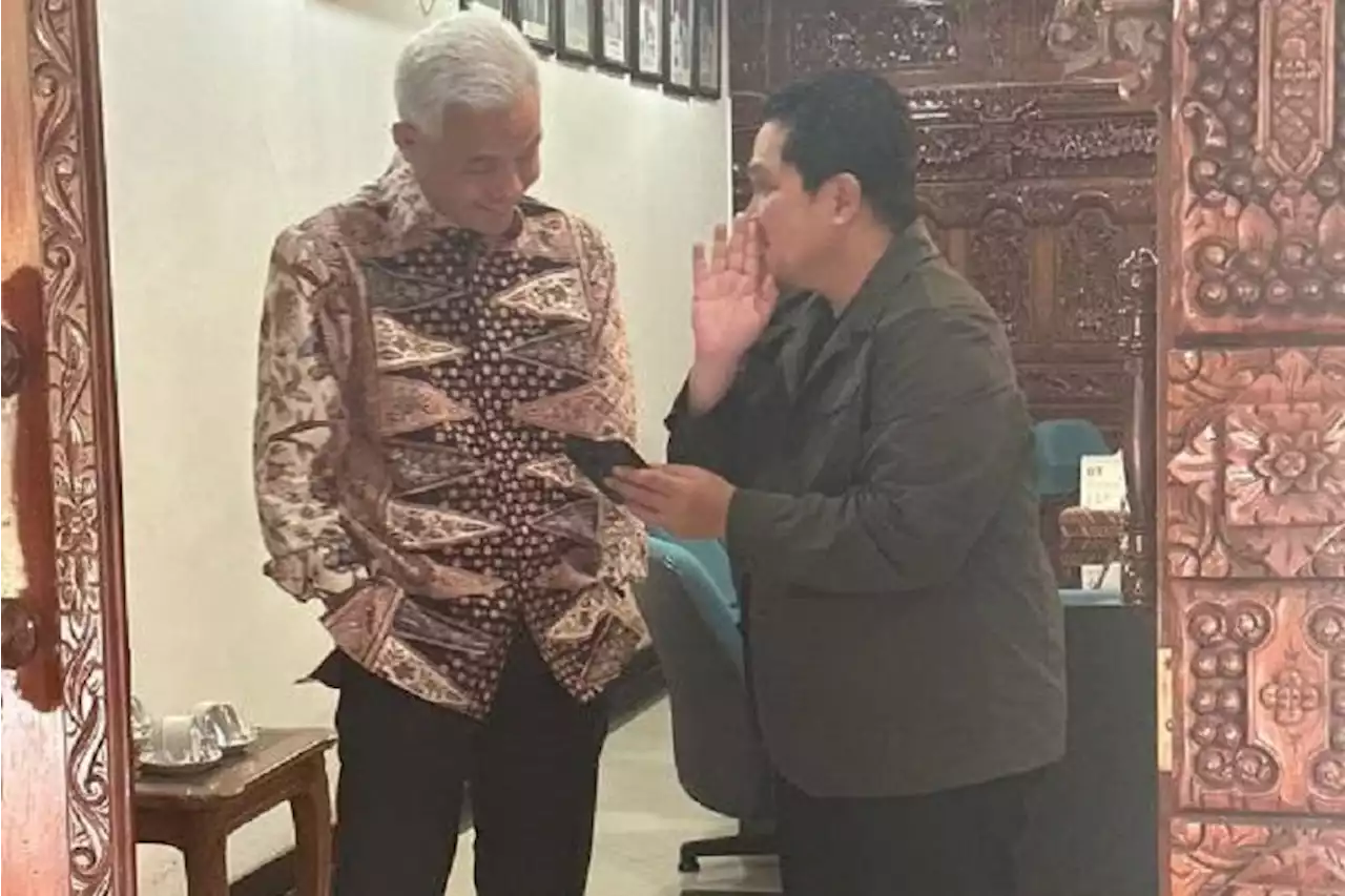 Ganjar Pranowo - Erick Thohir Unggul di Semua Simulasi Pasangan Pilpres 2024