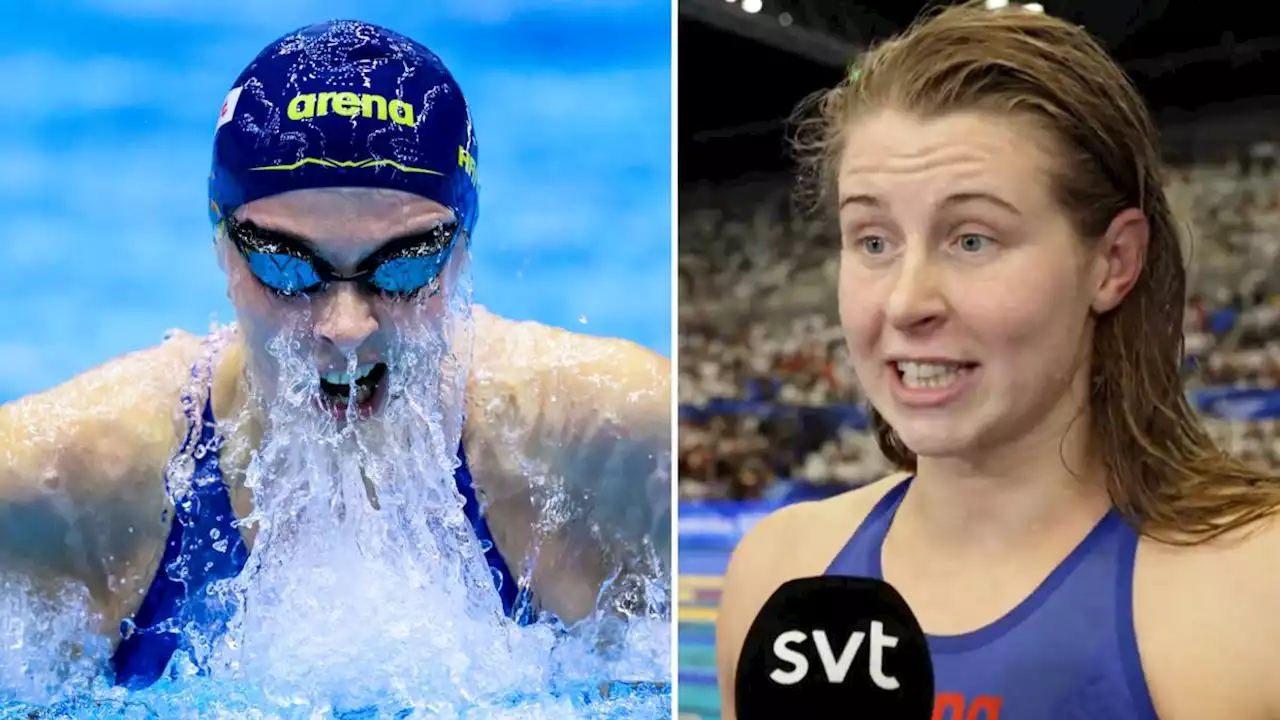 Simning: Formbesked av Sophie Hansson – klar för final: ”Jag är tillbaka”