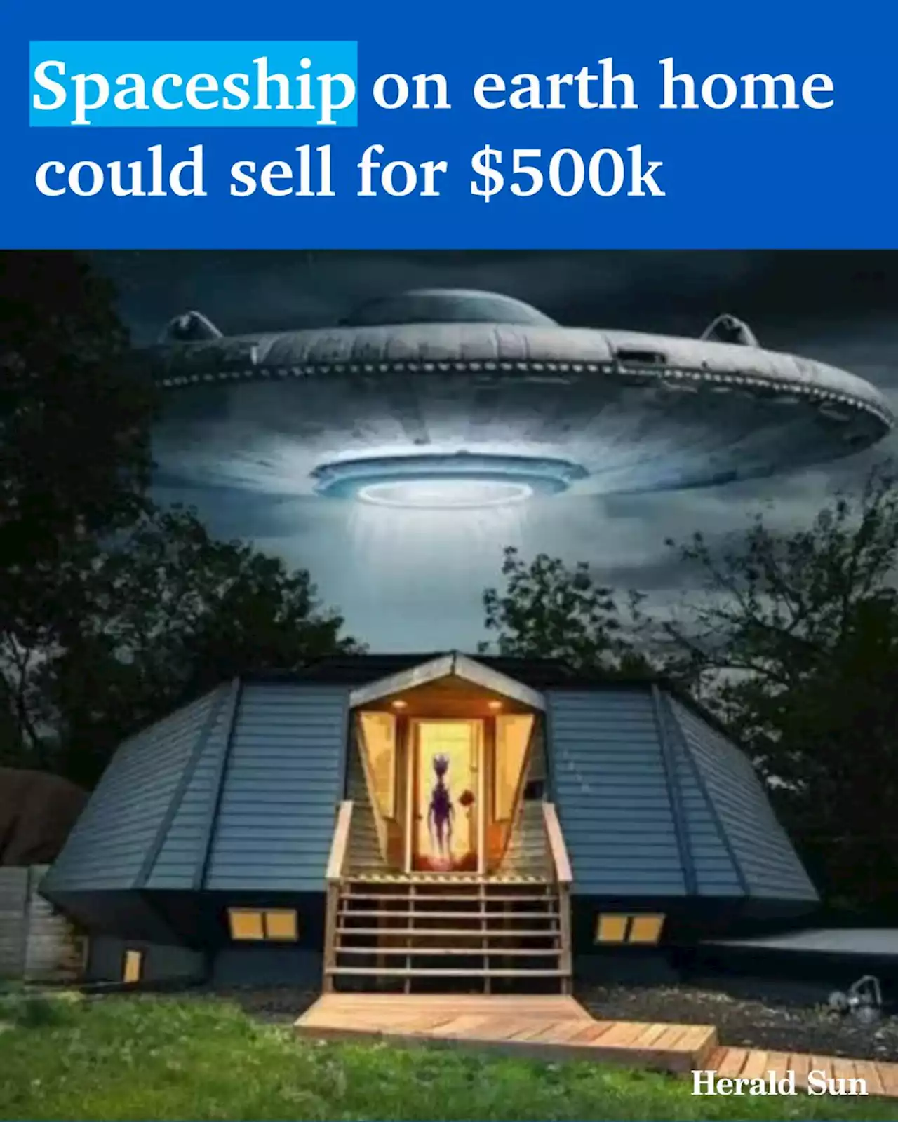 ‘Spaceship on Earth’ home could sell for $515,000 - realestate.com.au