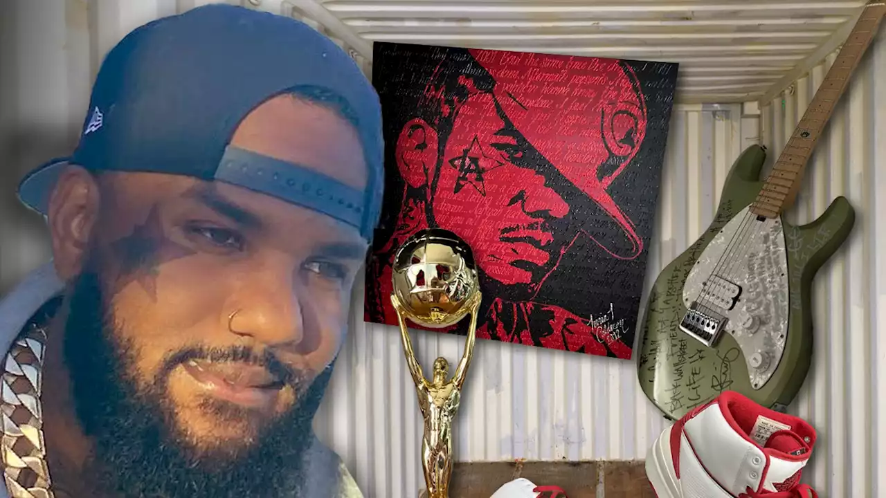 The Game's Storage Locker Sells At Auction, Filled with Rare Art and Clothes