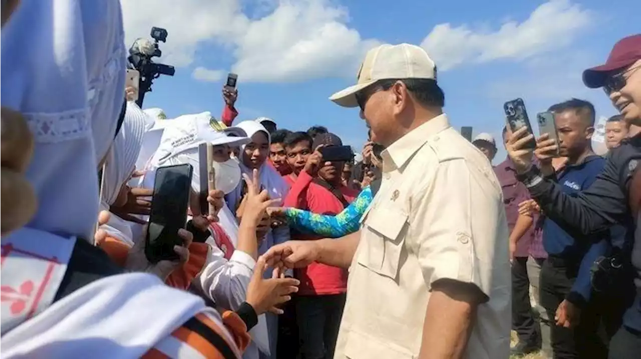 Indikator Politik: Prabowo Capres Paling Banyak DIpilih Milenial dan Generasi Z - Tribunnews.com