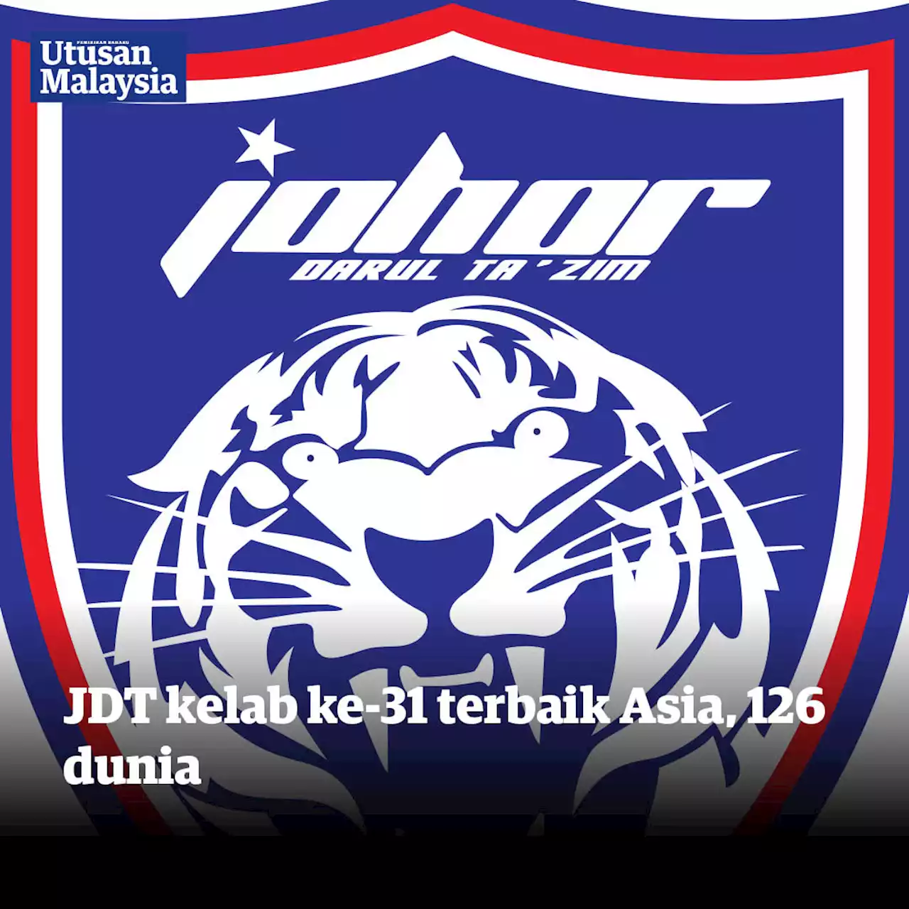 JDT kelab ke-31 terbaik Asia, 126 dunia