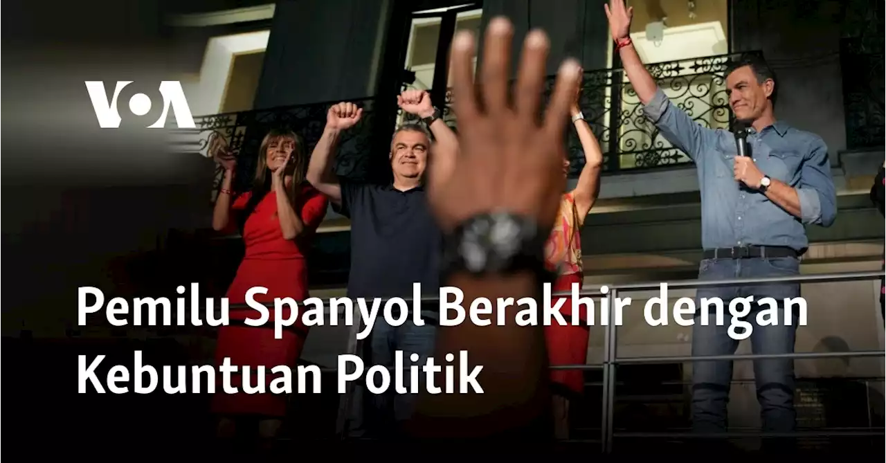 Pemilu Spanyol Berakhir dengan Kebuntuan Politik