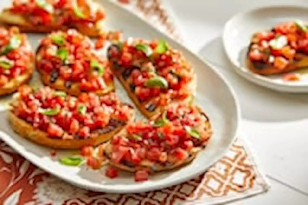 Tomato bruschetta teaches us the glorious clarity of Italian cooking