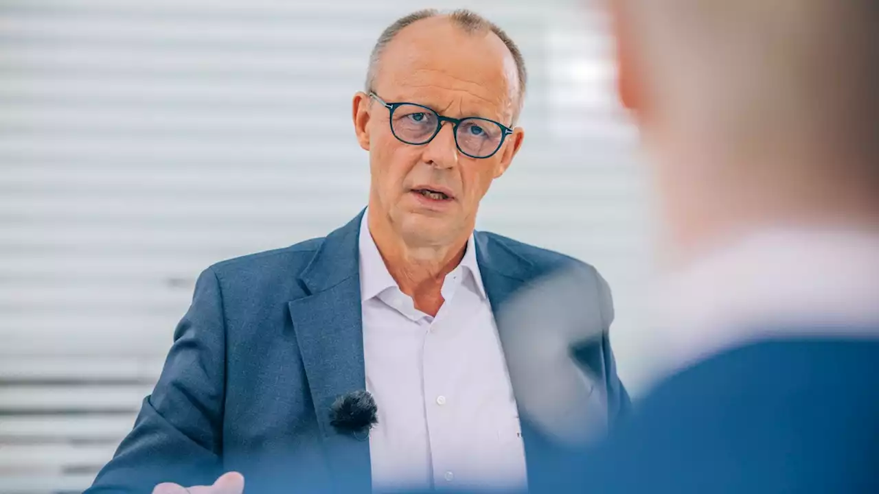 CDU-Chef Friedrich Merz: Eigene Partei nach ZDF-Sommerinterview empört