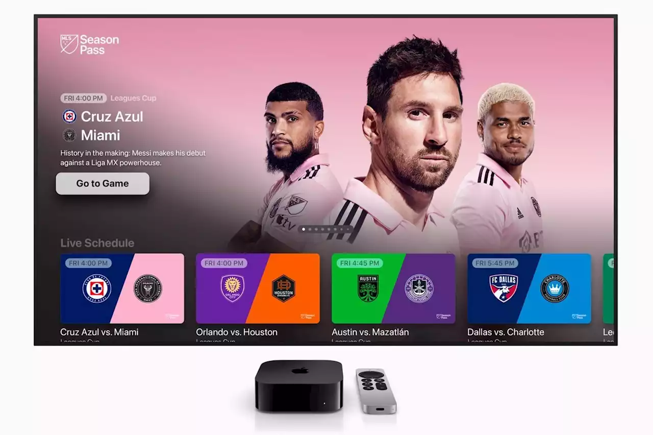 Lionel Messi, un ballon d'or (massif) pour Apple TV