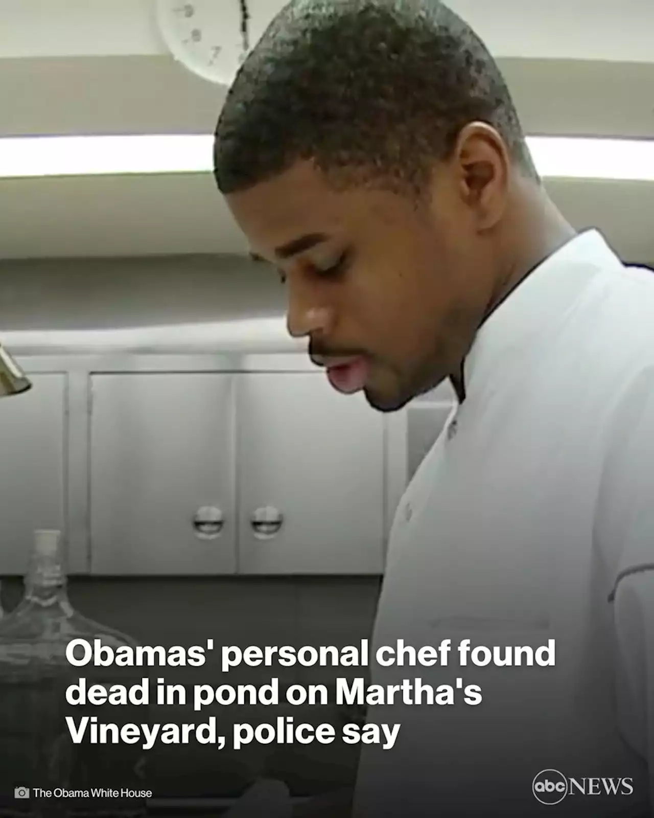 Obamas' family chef found dead in pond on Martha's Vineyard, police say