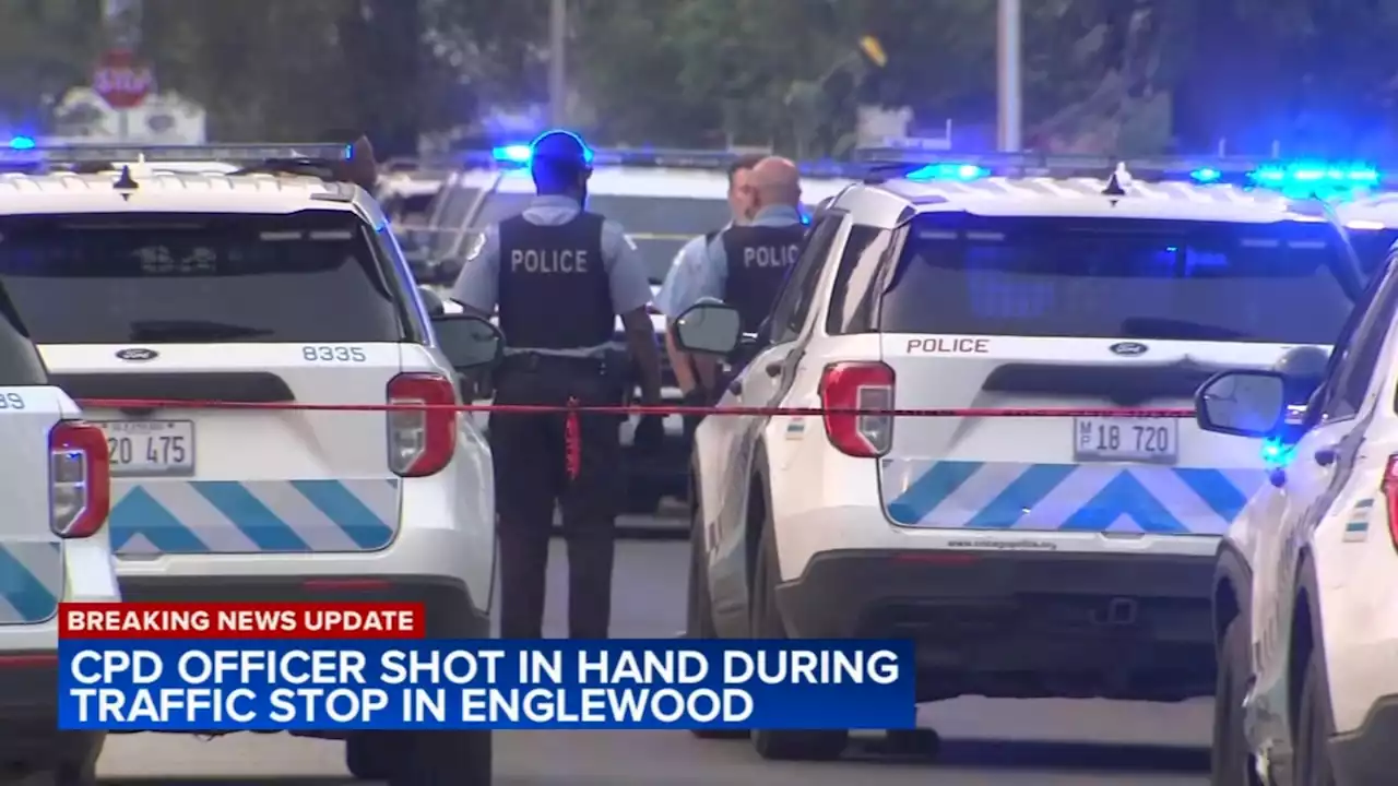 Chicago police officer injured in shooting during Englewood traffic stop recovering, CPD says