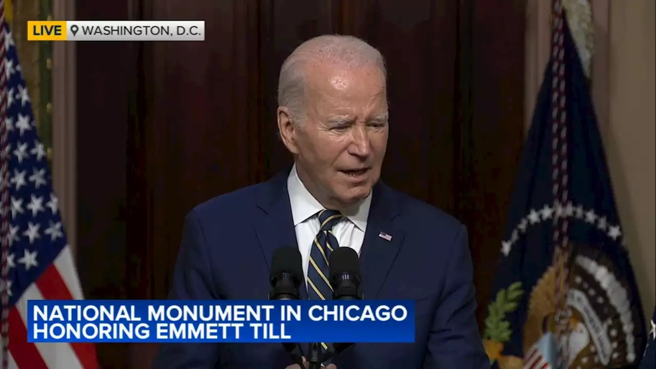 President Biden signs proclamation for Emmett Till National Monument in Chicago, Mississippi