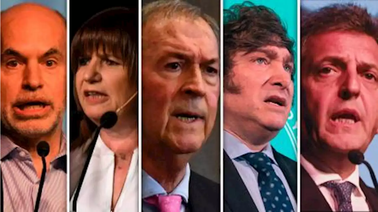 Massa, Larreta, Bullrich, Schiaretti y Milei presentaron sus propuestas para el agro