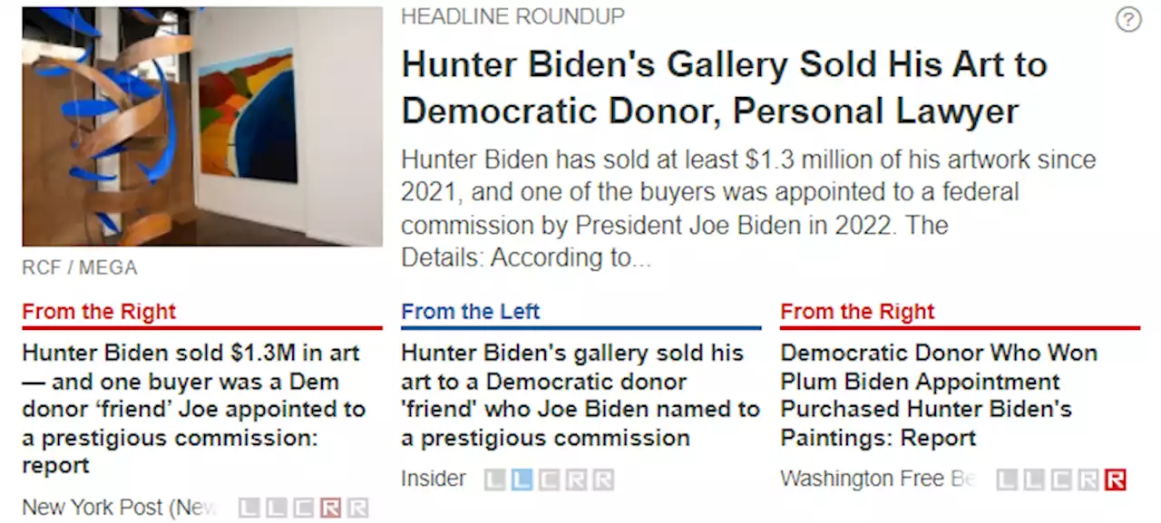 Hunter Biden's Gallery Sold His Art to Democratic Donor, Personal Lawyer