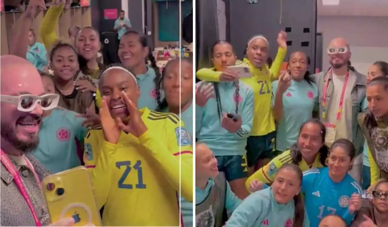 [Video] J Balvin armó la fiesta del camerino de Colombia: festejos tras la victoria ante Corea