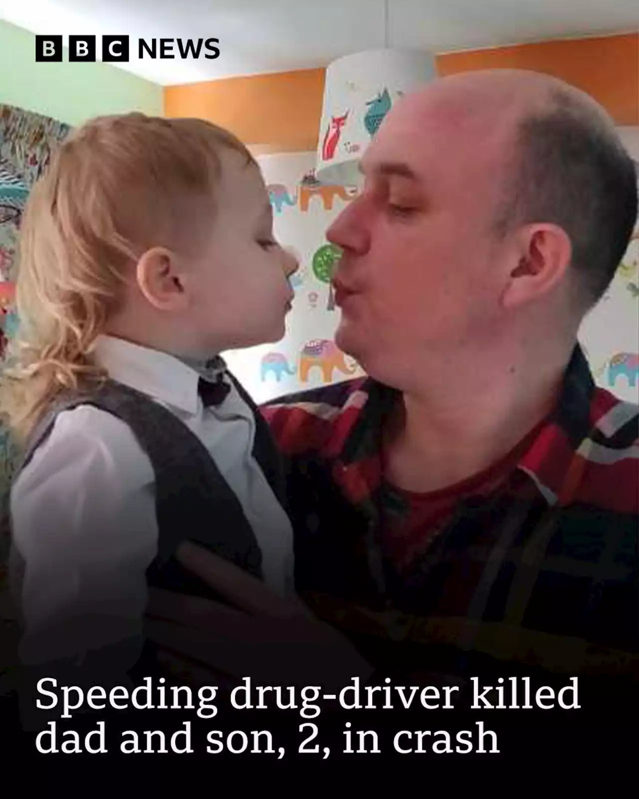 Speeding drug-driver jailed for killing dad and son, 2, in crash