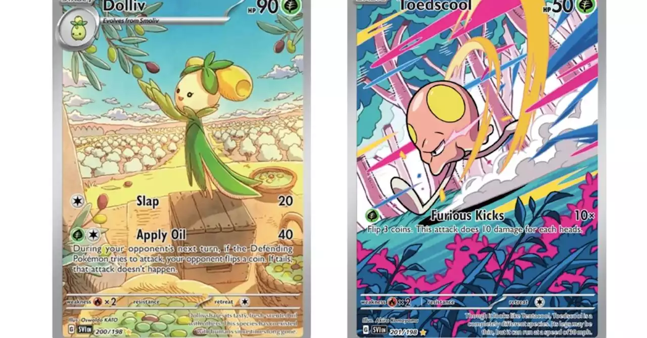 Cards Of Pokémon TCG: Scarlet & Violet Part 43: Dolliv & Toedscool