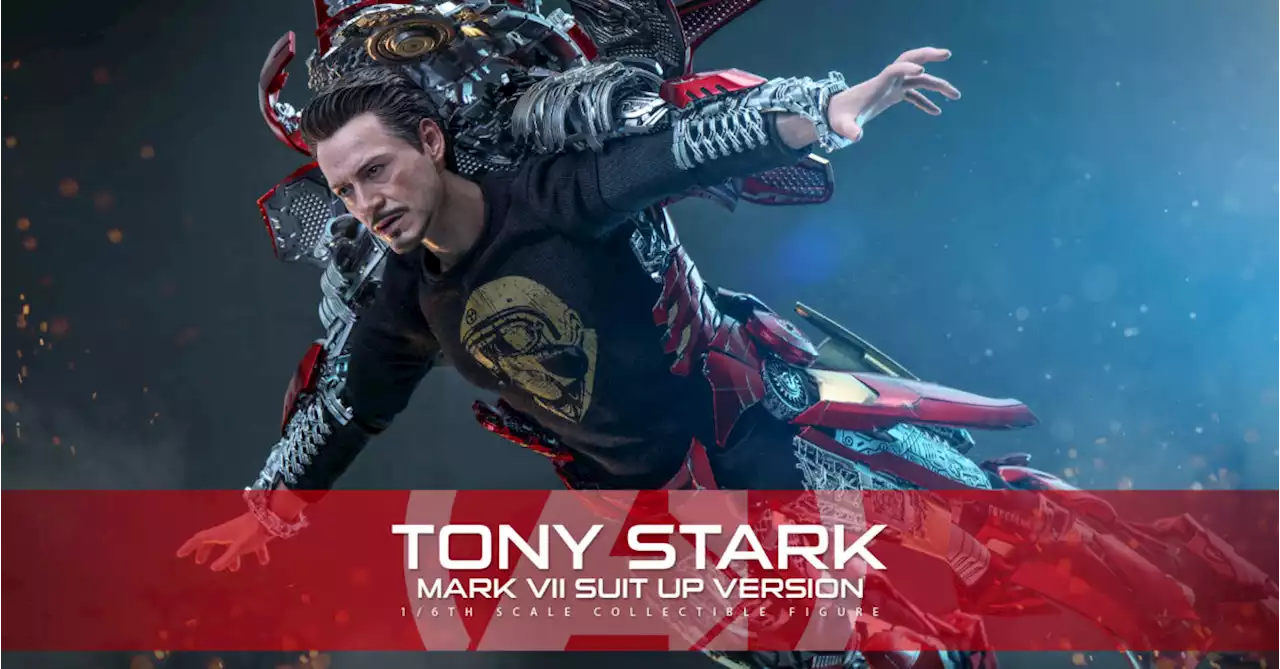 Tony Stark Suits Up as Iron Man with New The Avengers Hot Toys Figure