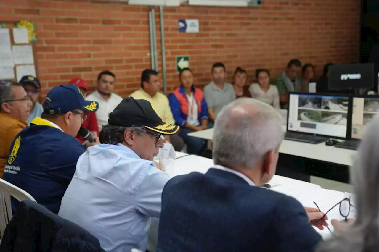 Presidente Petro anunció nuevas medidas para atender emergencia en Quetame