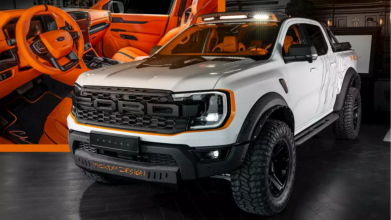 Ford Ranger Raptor Gets Jurassic Makeover, Becomes $110,000 CRX T-Rex | Carscoops