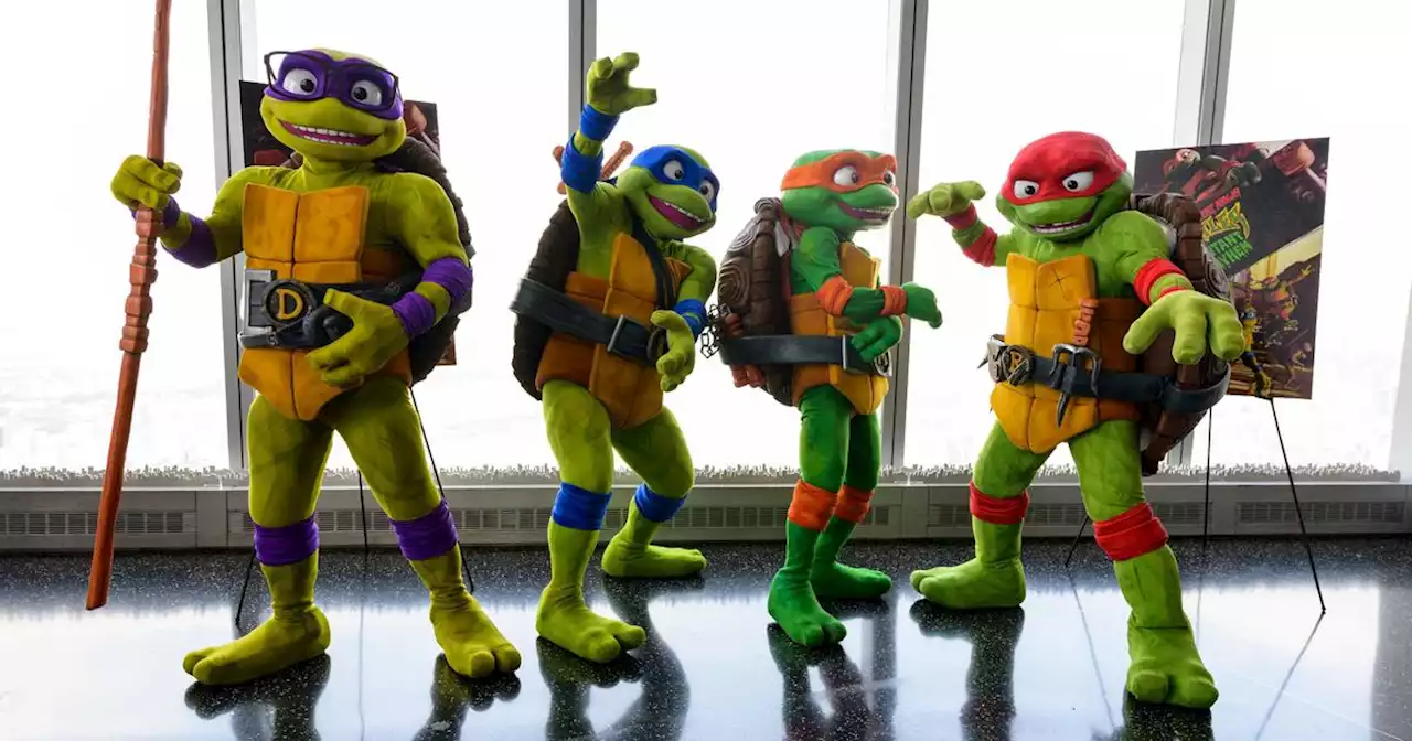 Teenage Mutant Ninja Turtles surprise visitors at One World Observatory