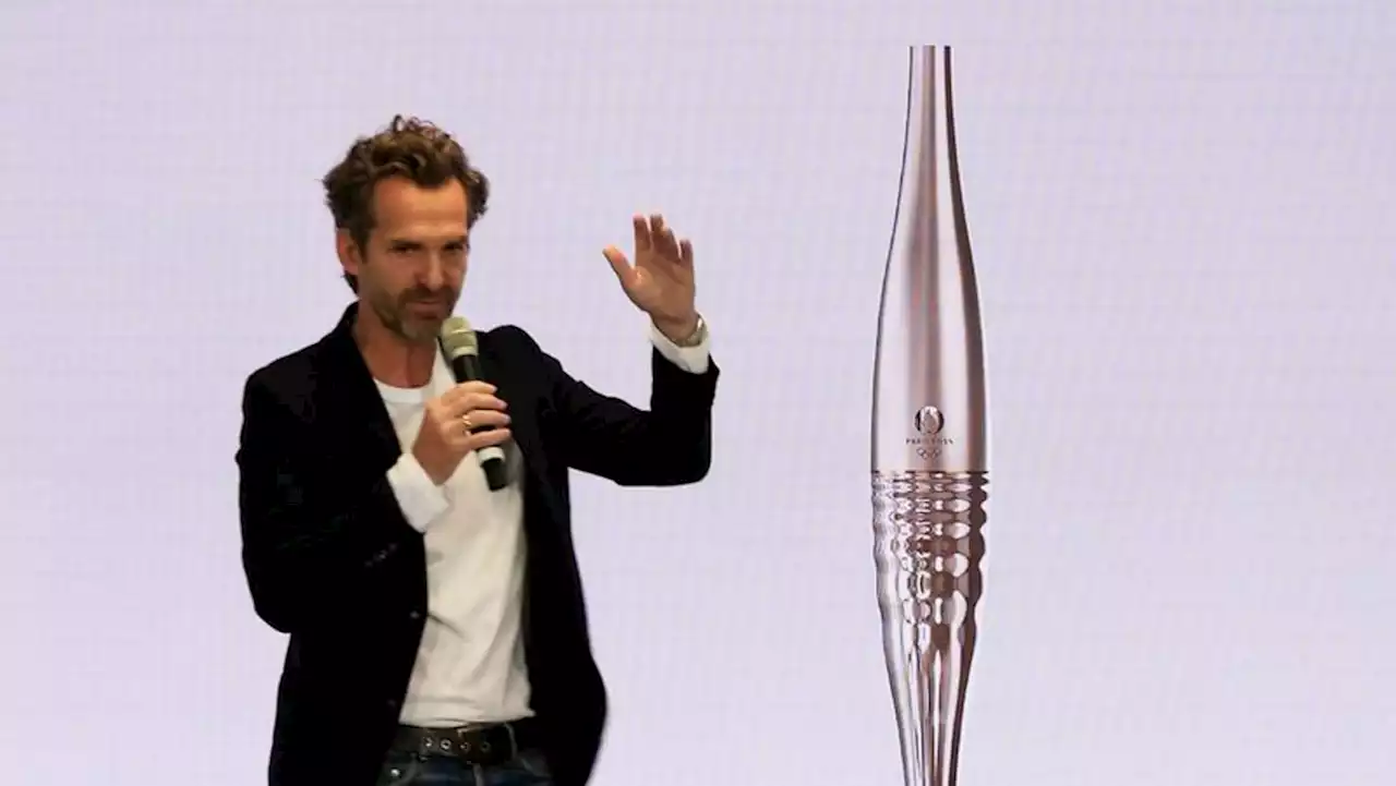 Peace-themed torch unveiled for Paris 2024 Olympics