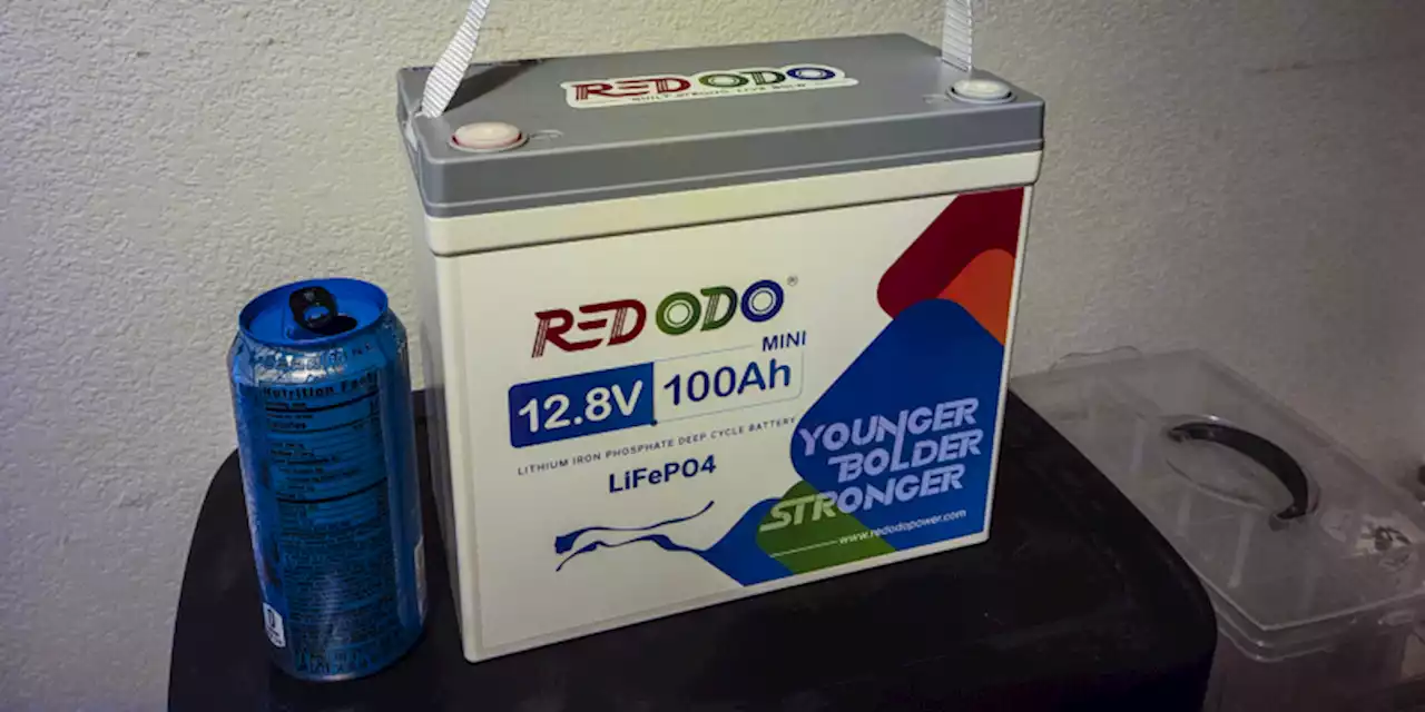 Redodo Miniature Deep-Cycle Battery Can 4x Your Power Supply