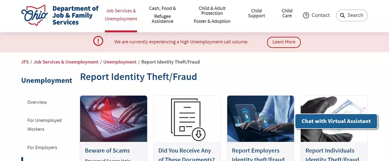 Ohio’s unemployment system paid $189K to scammers because of computer code flaw