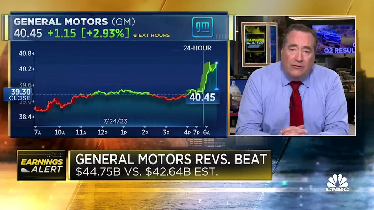 General Motors raises full-year guidance, announces deeper cost-cutting