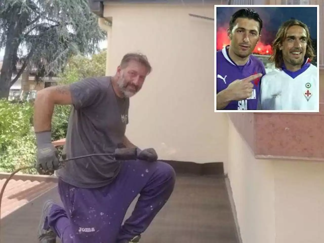 Christian Riganò, l’ex bomber della Fiorentina ora fa il muratore: «Ho guadagnato bene, ma bisogna tornare a lavorare»