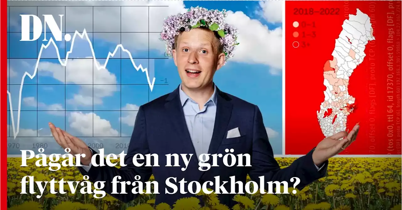 Fakta i frågan: Är det en grön utflyttningsvåg från Stockholm?