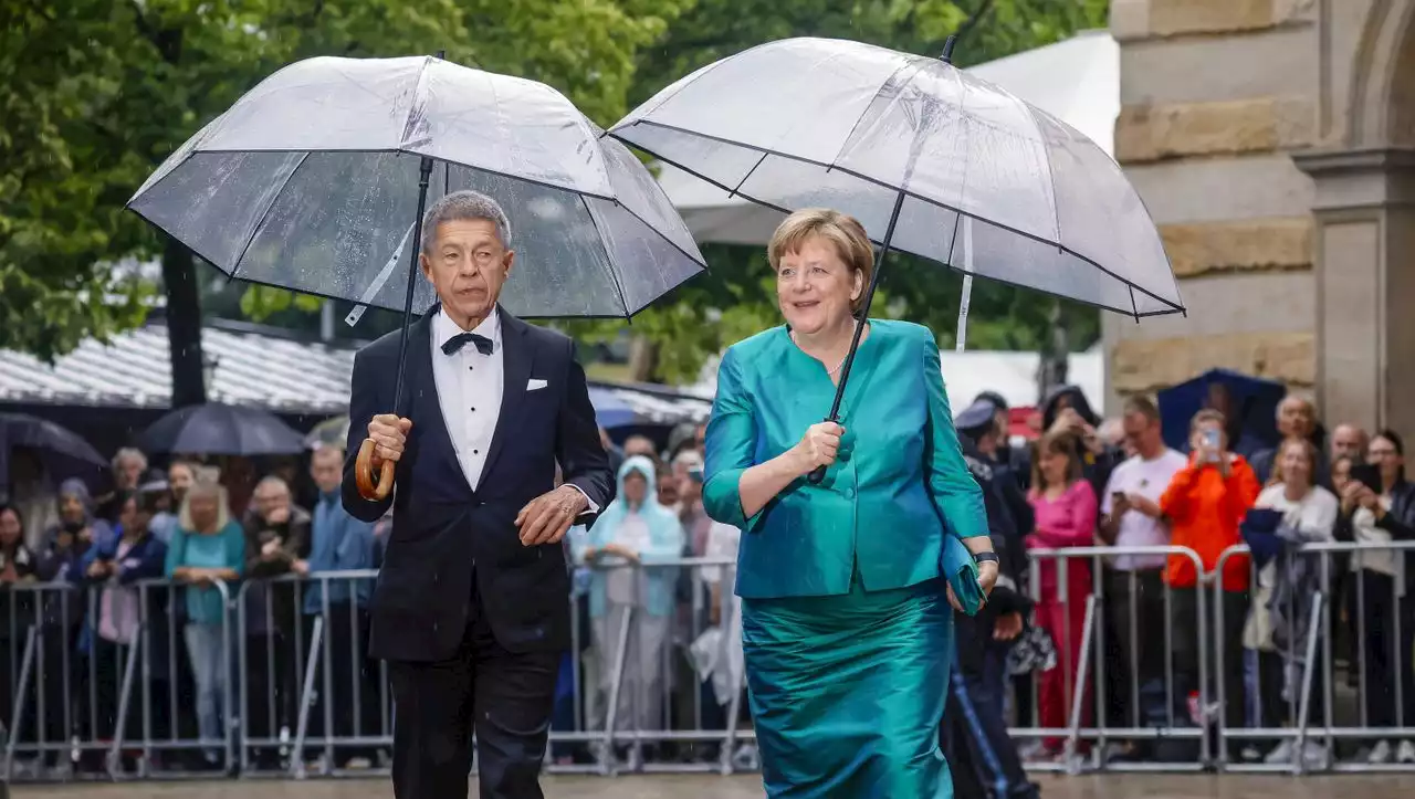 Prominenz am »Grünen Hügel«: Angela Merkel besucht Auftakt der Bayreuther Festspiele