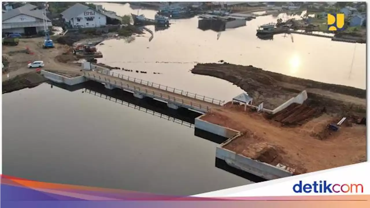 Sudah Setengah Jadi, Ini Dia Proyek Pengendali Banjir di Pekalongan