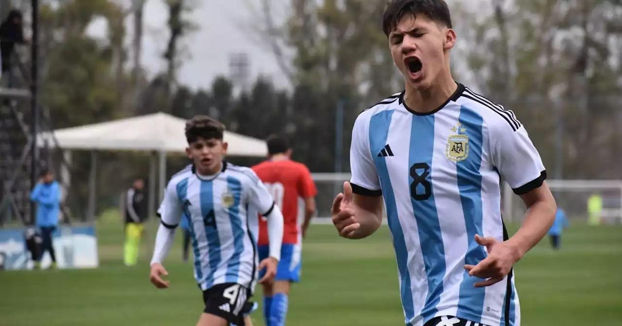 La Selección Argentina Sub 15 derrotó a Paraguay en un amistoso