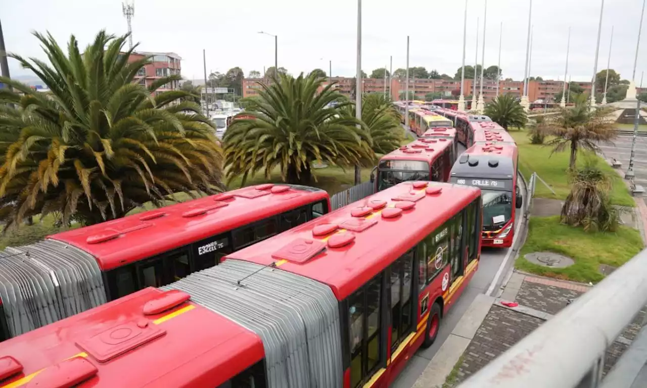 Protestas en el centro de Bogotá: TransMilenio tuvo afectación y hubo vías cerradas