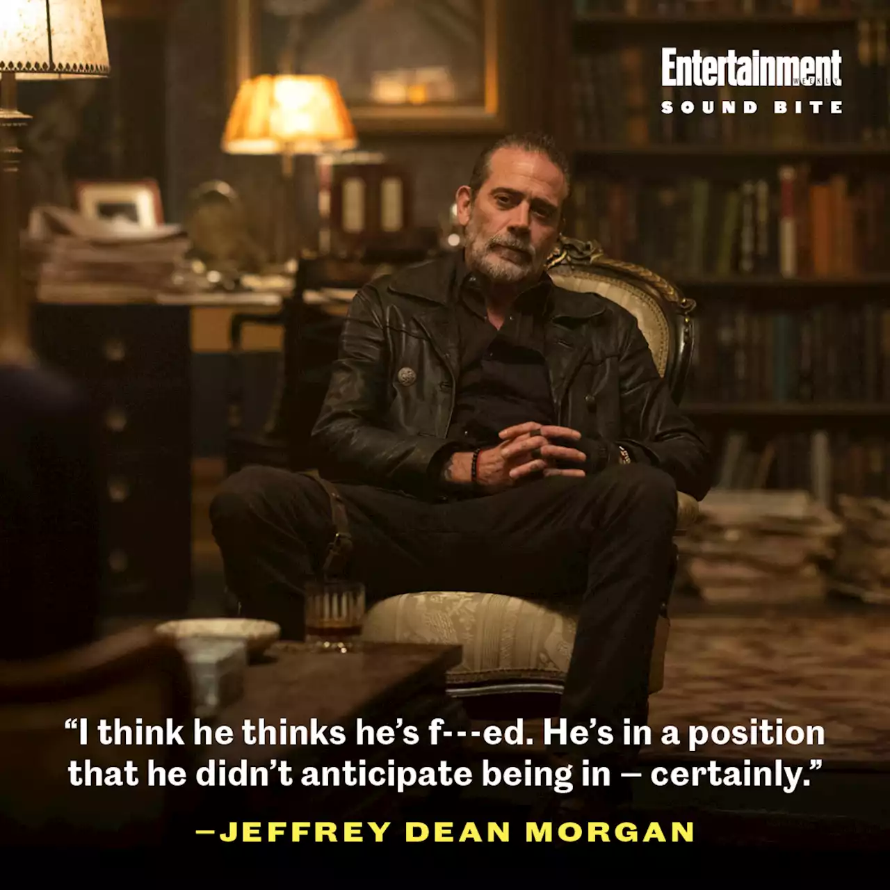 Jeffrey Dean Morgan says Negan is 'f---ed' after 'Dead City' finale