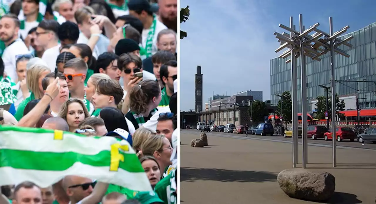 Hammarby-supportrar portas i Enschede