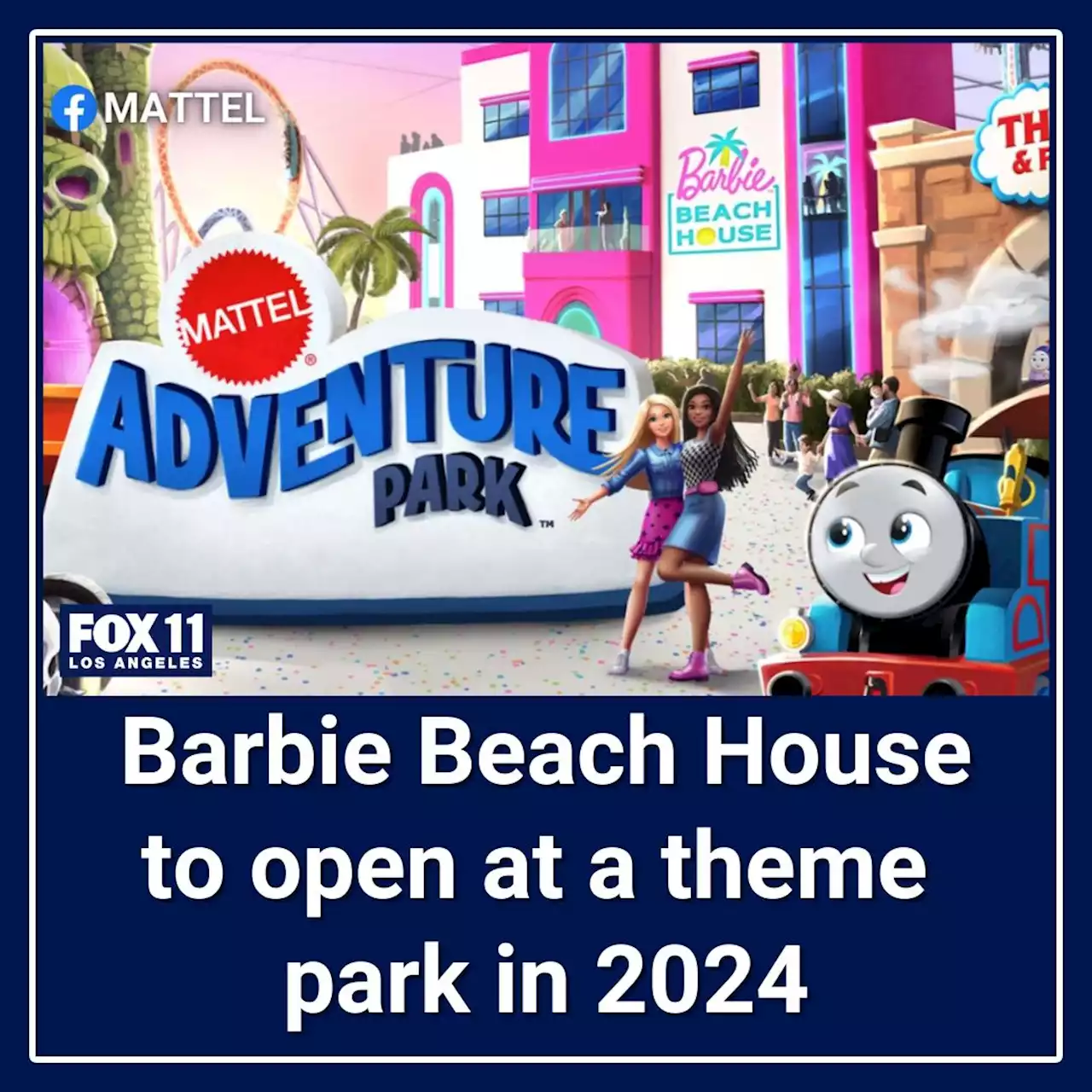 Barbie Beach House to open at an amusement park in 2024