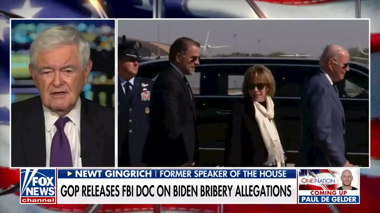 Newt Gingrich says evidence mounting against Biden family: 'The dam is going to break'