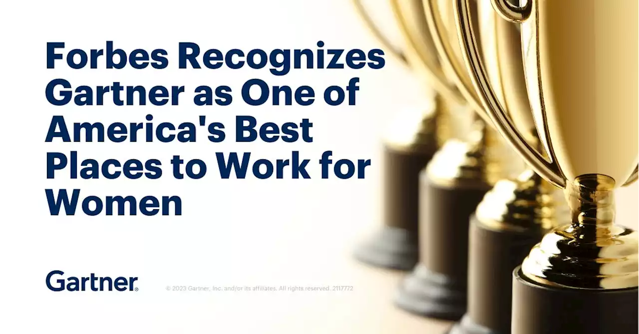 Forbes: Gartner Recognized As One Of America’s Best Employers for Women for 2023