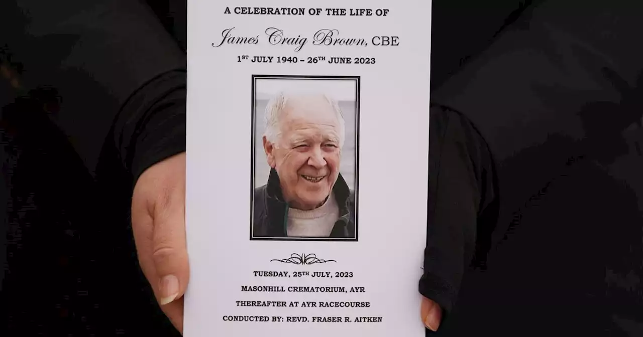 Craig Brown celebrated in star-studded funeral as Murdo MacLeod joins mourners