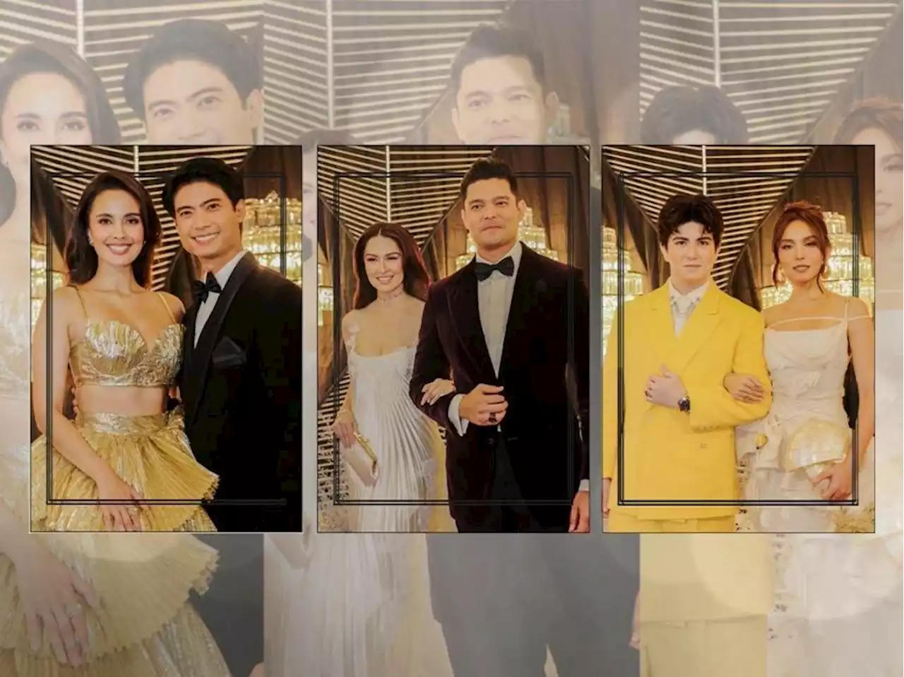 Celebrity couples and Kapuso love teams stun at the GMA Gala 2023