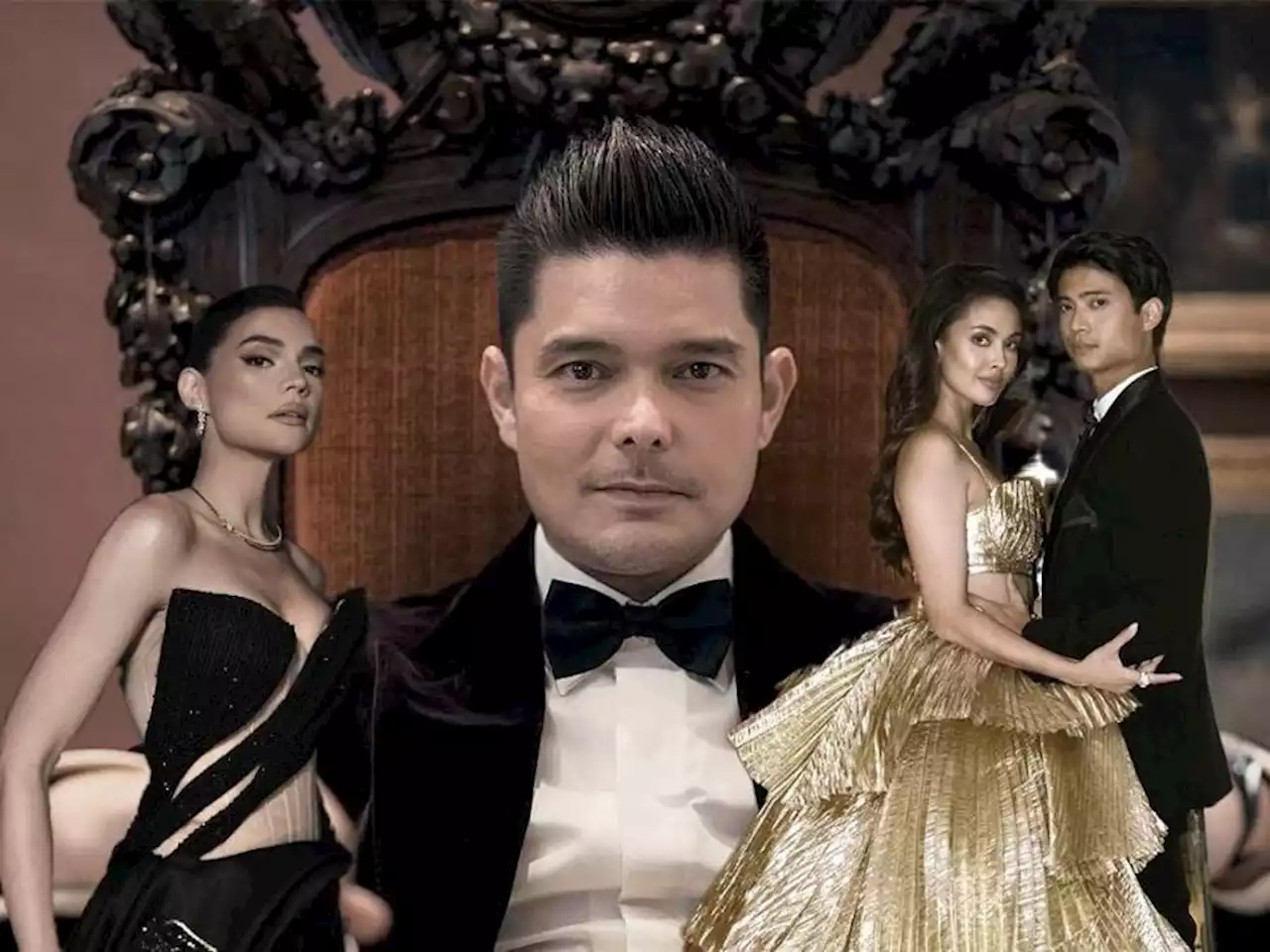 Dingdong Dantes, Megan Young, Rhian Ramos, and other cast of 'Royal Blood' sparkle at the 2023 GMA Gala