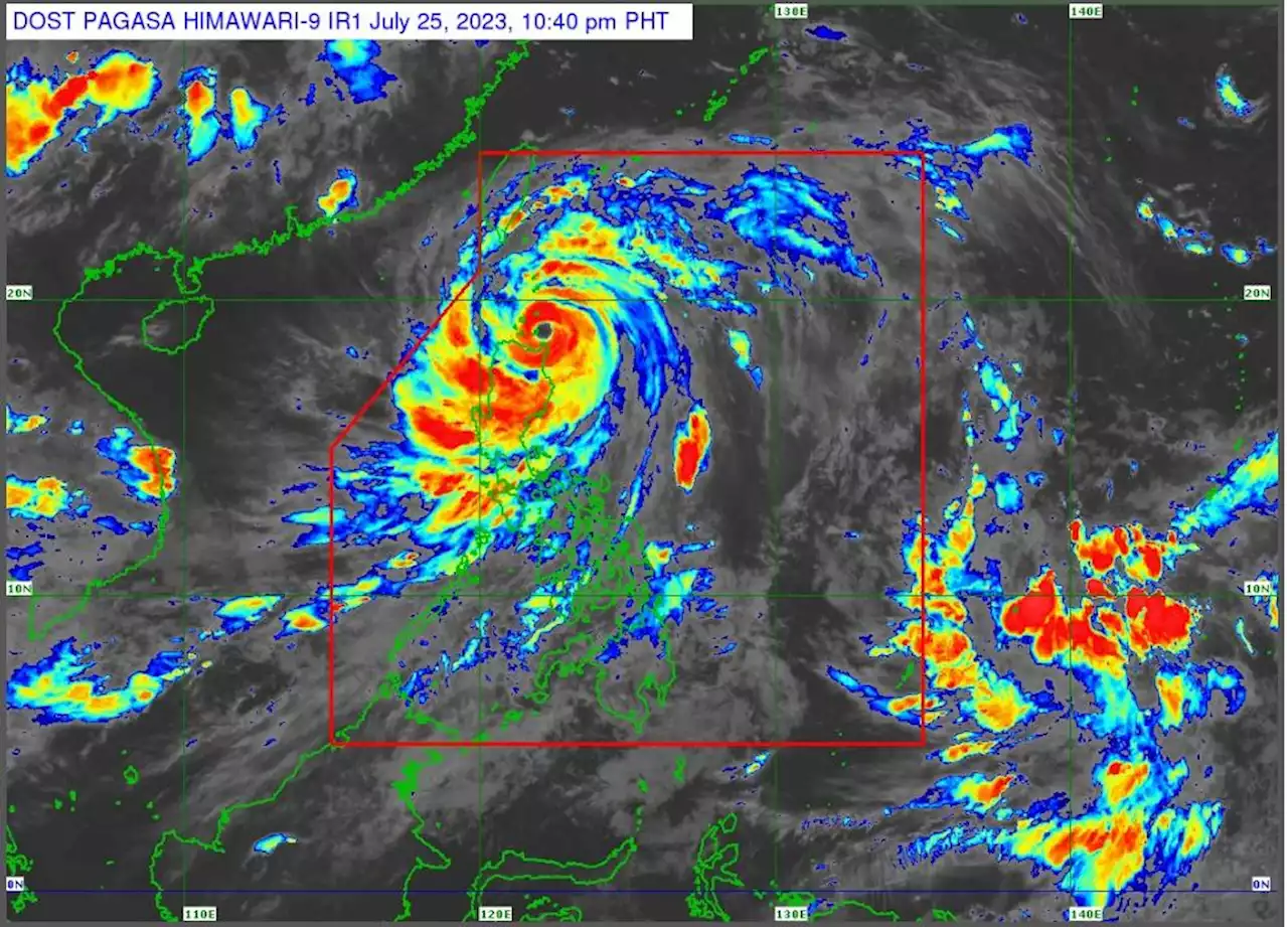 PAGASA: Egay starting ‘violent conditions’ in eastern Babuyan