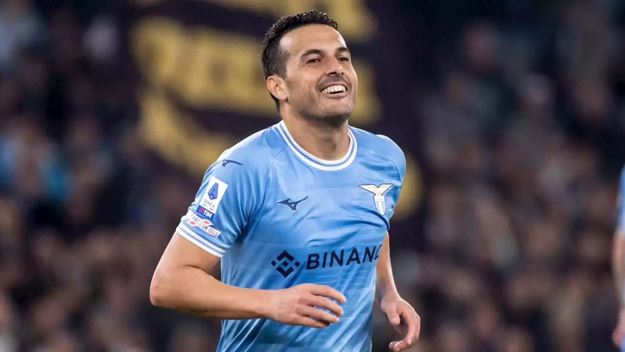 Pedro rinnova e promette: 'Mi piacerebbe chiudere la carriera alla Lazio' | Goal.com Italia