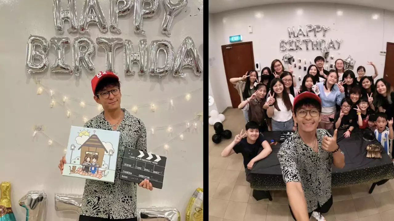 Jeremy Chan meets his fan club to celebrate his birthday after filming Mediacorp's new drama, All That Glitters - Singapore News