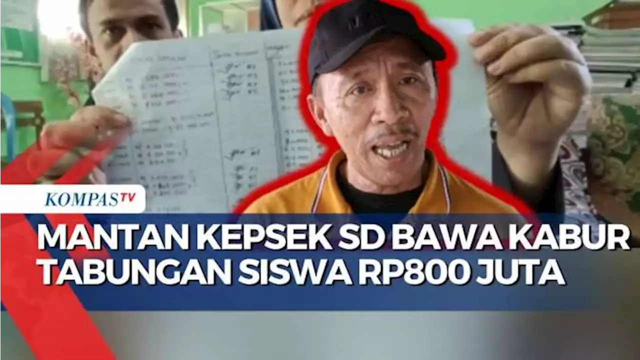 Mantan Kepala Sekolah SD di Tasikmalaya yang Bawa Kabur Tabungan Siswa Rp 800 Juta